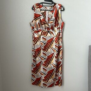 Cute Dress with geometrical print